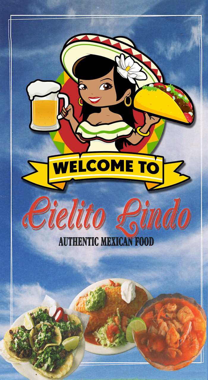 Cielitio Lindo Mexican Cafe Menu - Lincoln Nebraska
Cielito Lindo Mexican Restaurant - 16th & Q Menu - 1601 Q St, Lincoln, NE 68508 - 402-438-5398 - Traditional Authentic Mexican Restaurant - Breakfast - Kids Meals - Burritos - Fajitas Beef - Chicken - Seafood - Pork - Order Online - Metro Dining Delivery
